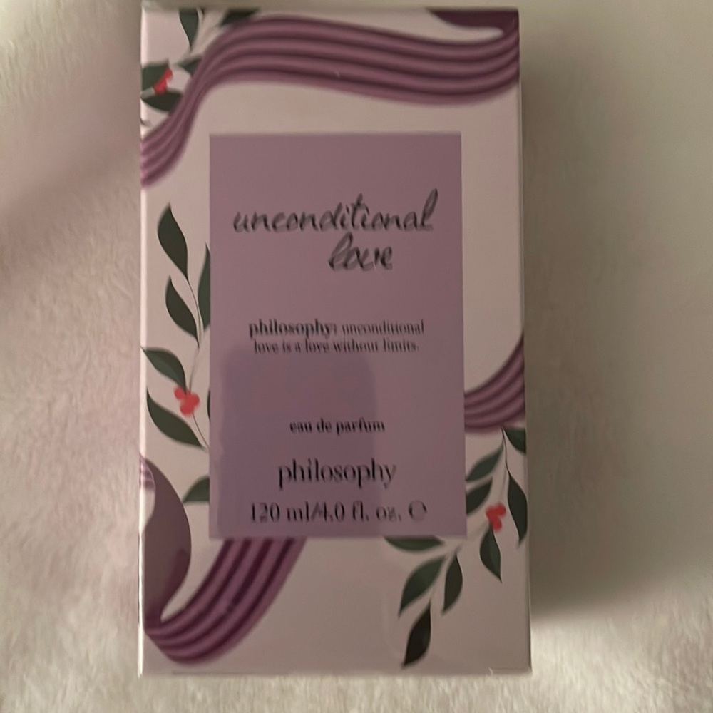 Philosophy “Unconditional Love” eu de parfum new in sealed box